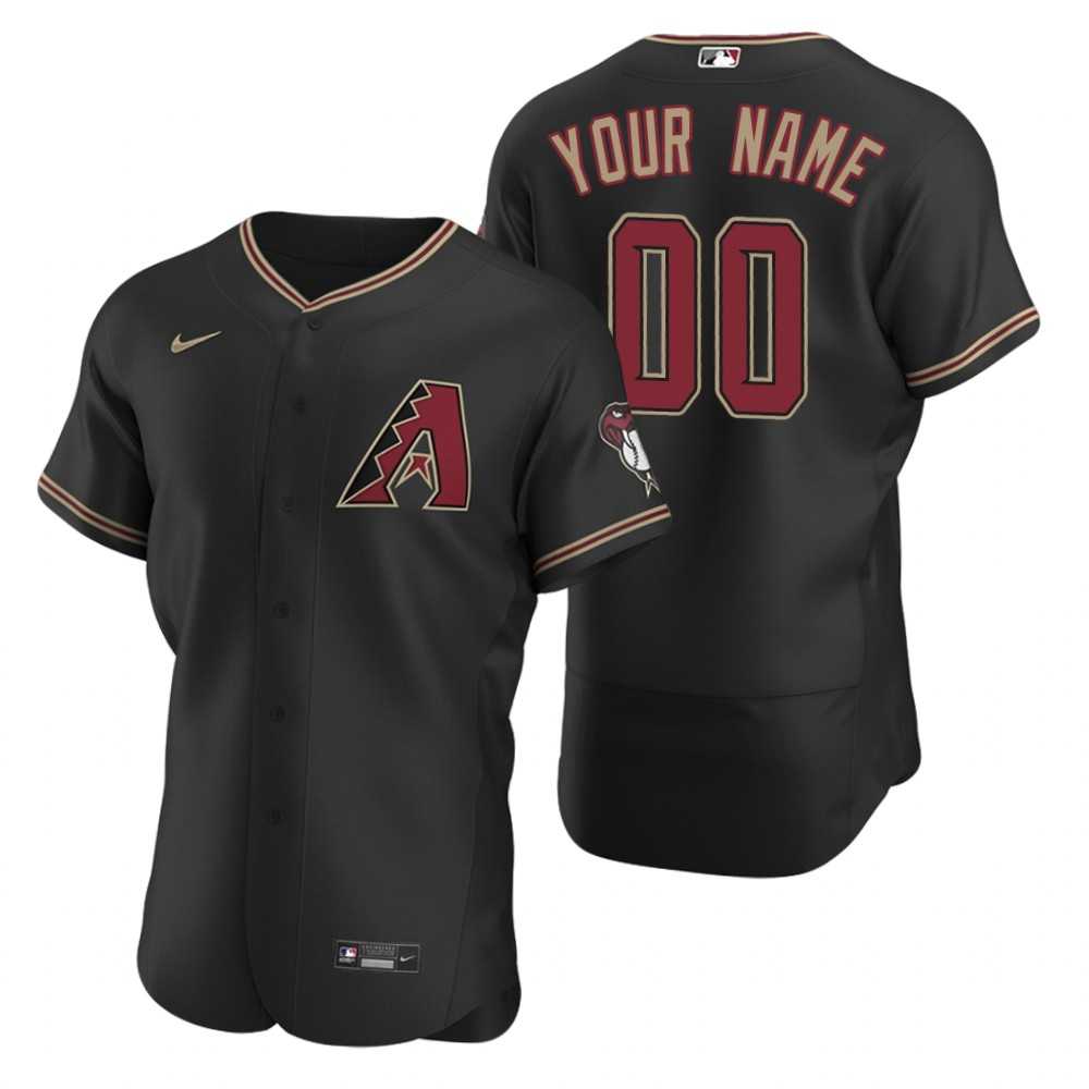 Arizona Diamondbacks Customized Nike Black Stitched MLB Flex Base Jersey,We sell and wholesale Arizona Diamondbacks Customized Nike Black Stitched MLB Flex Base Jersey on line form chian!